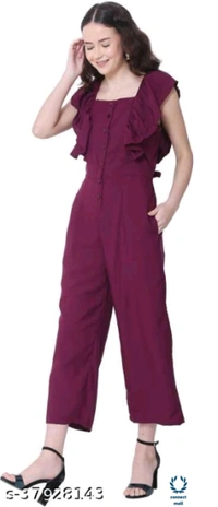 Classy Graceful Women Jumpsuits - L